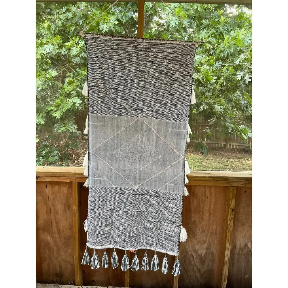 Anthropologie Catalina Handwoven Wall Hanging - Large 100% Cotton